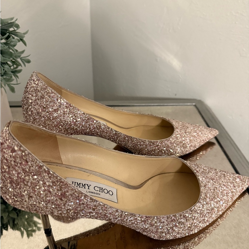 JIMMY CHOO Love 65 Rosewood Pumps - Picture 3 of 9